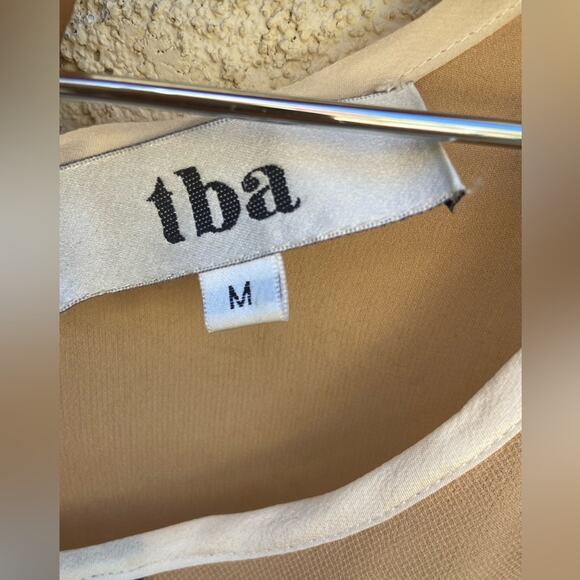 tba sheer mesh and velvet cocktail dress - Picture 2 of 3